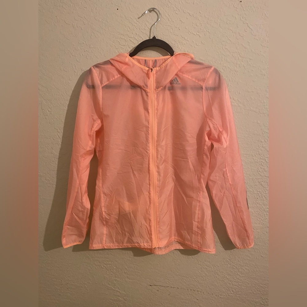 Adidas Women’s Translucent Running Jacket Never Worn Size Small Medium